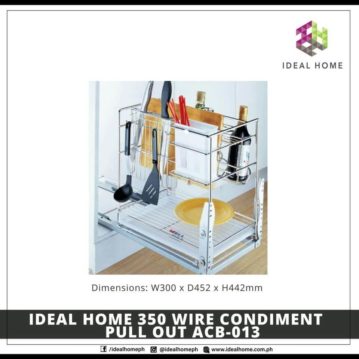 Ideal Home 360 Wire Condiment Pull Out ACB-013