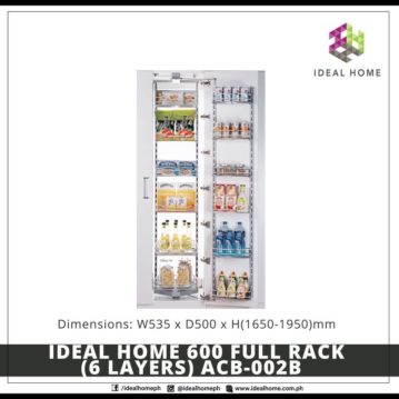 Ideal Home 600 Full Rack (6 Layers) ACB-002B