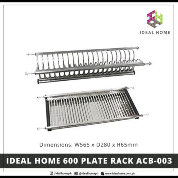 Ideal Home 600 Plate Rack ACB-003