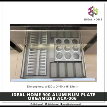 Ideal Home 900 Aluminum Plate Organizer ACA-006