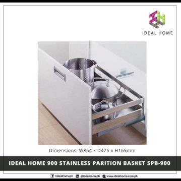Ideal Home 900 Stainless Parition Basket SPB-900