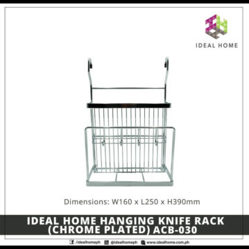 Ideal Home Hanging Knife Rack (Chrome Plated) ACB-030