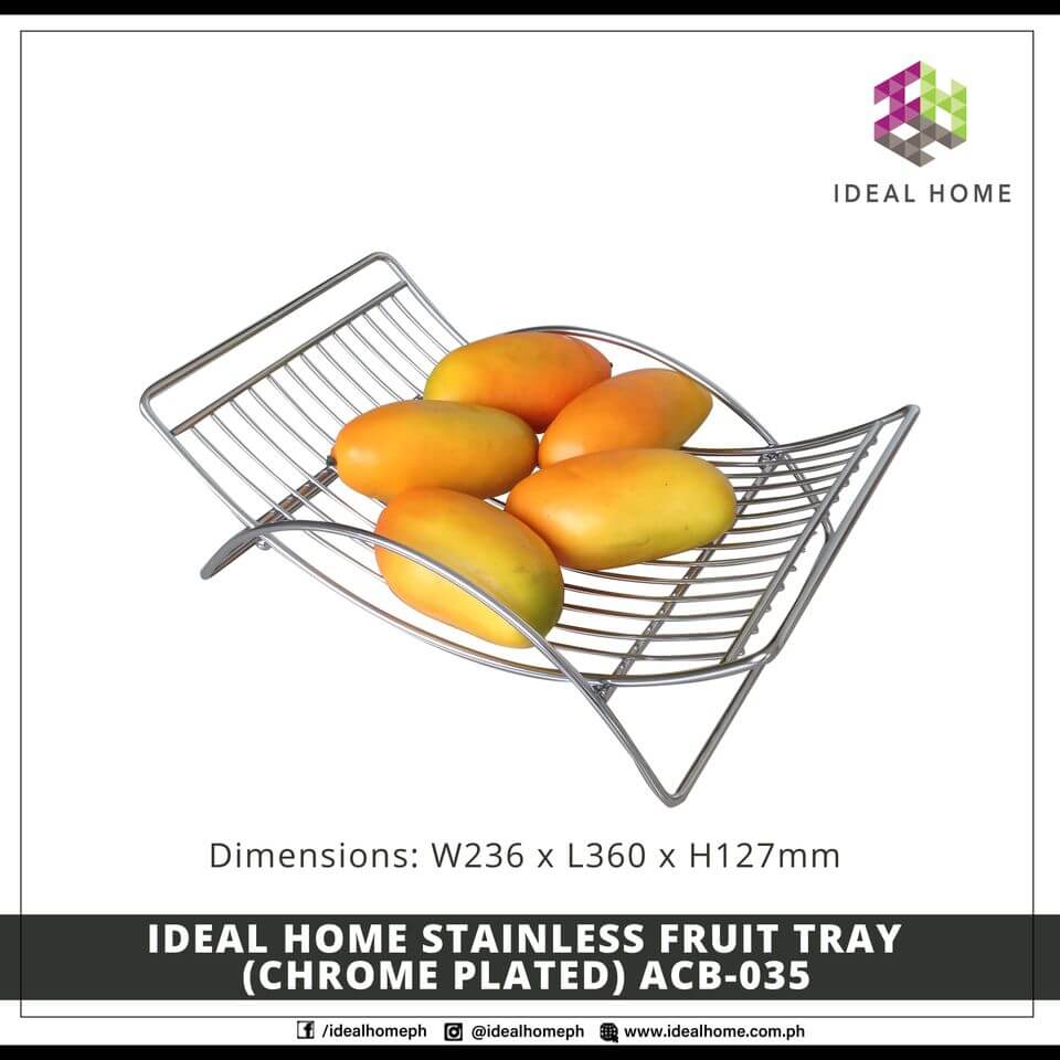 Stainless Fruit Tray (Chrome Plate) ACB-035