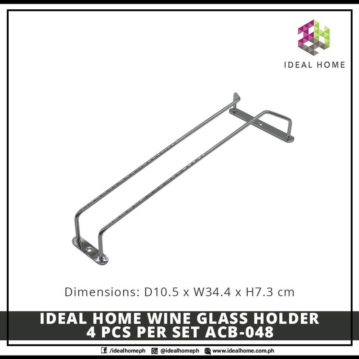 Ideal Home Wine Glass Holder 4pcs Per Set ACB-048