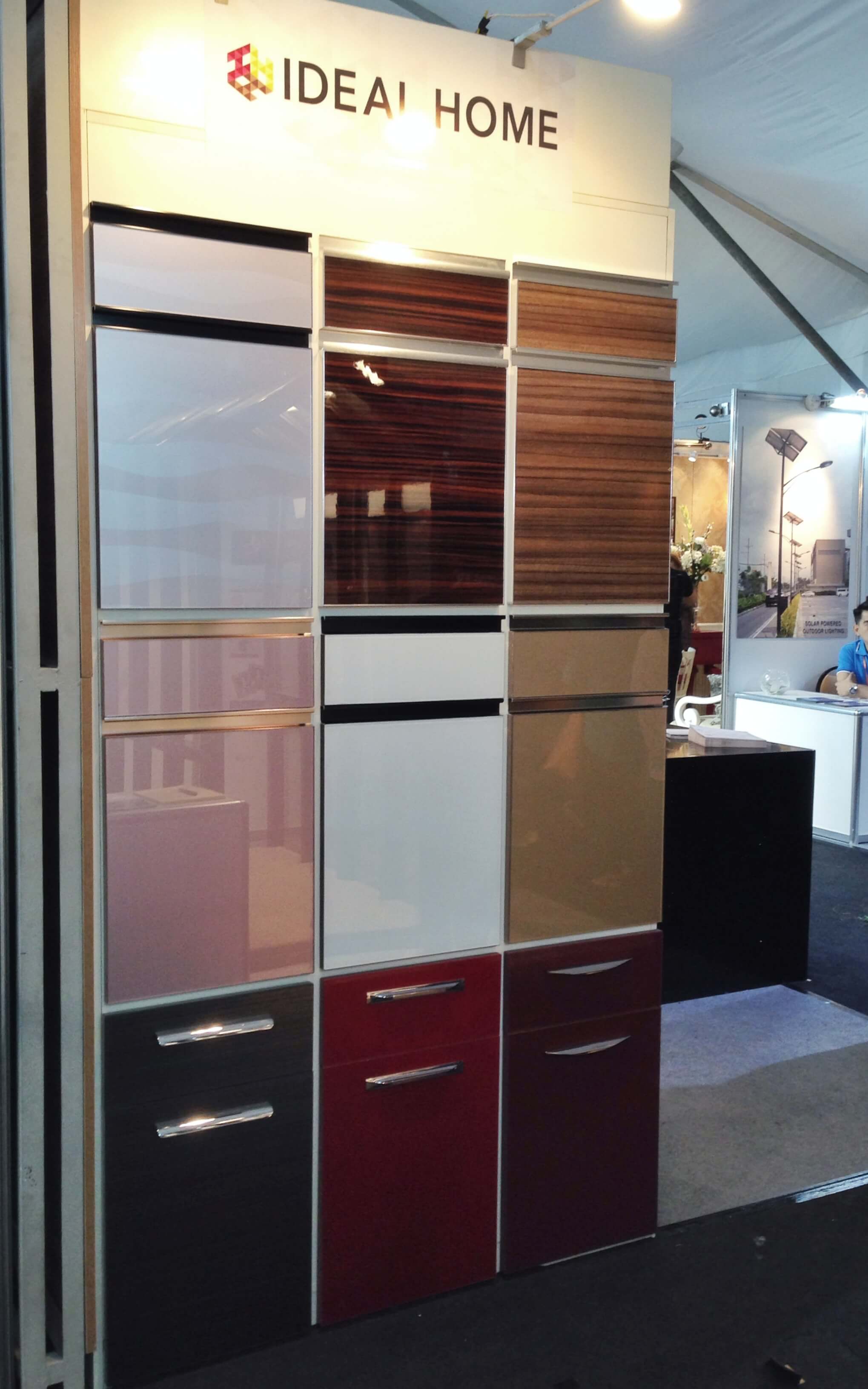 Ideal Home Modular Cabinets Exhibit at Worldbex (2014)