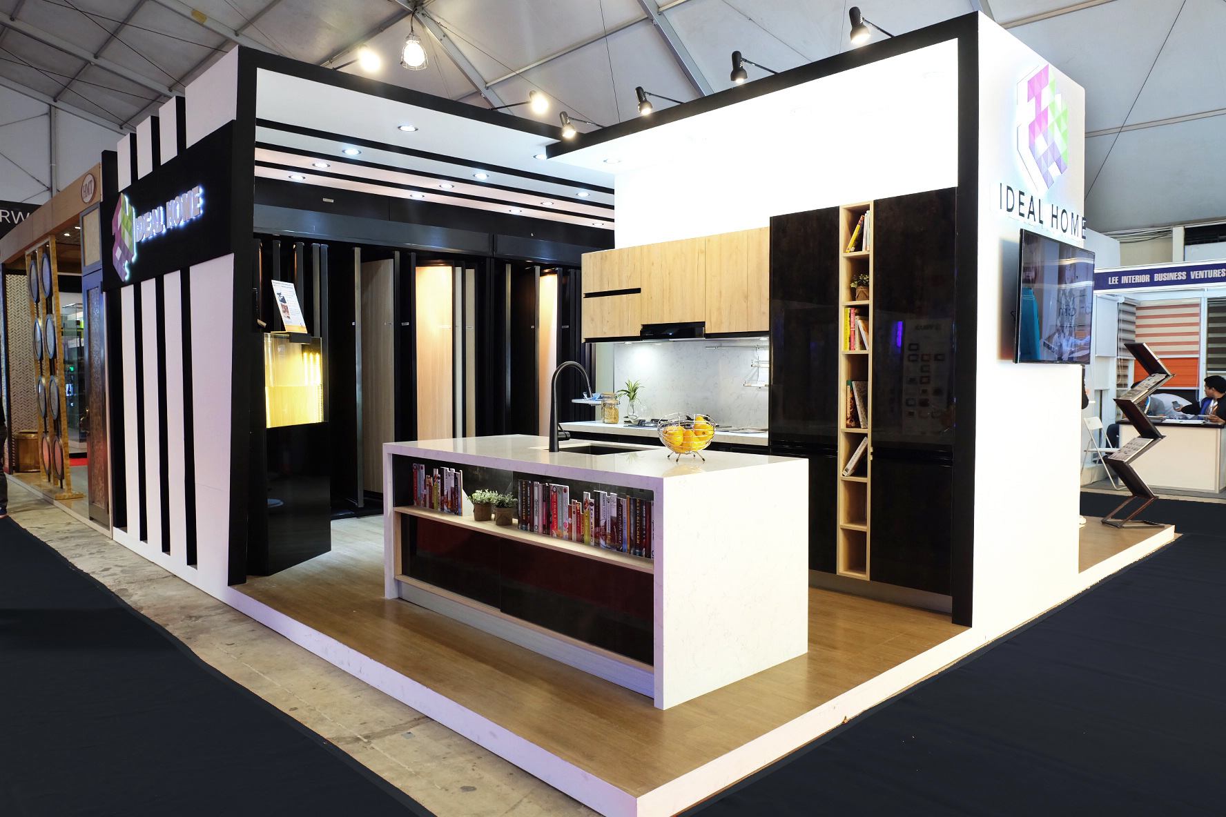 Ideal Home Showcases Modern Custom Modular Cabinets at Worldbex (2018)