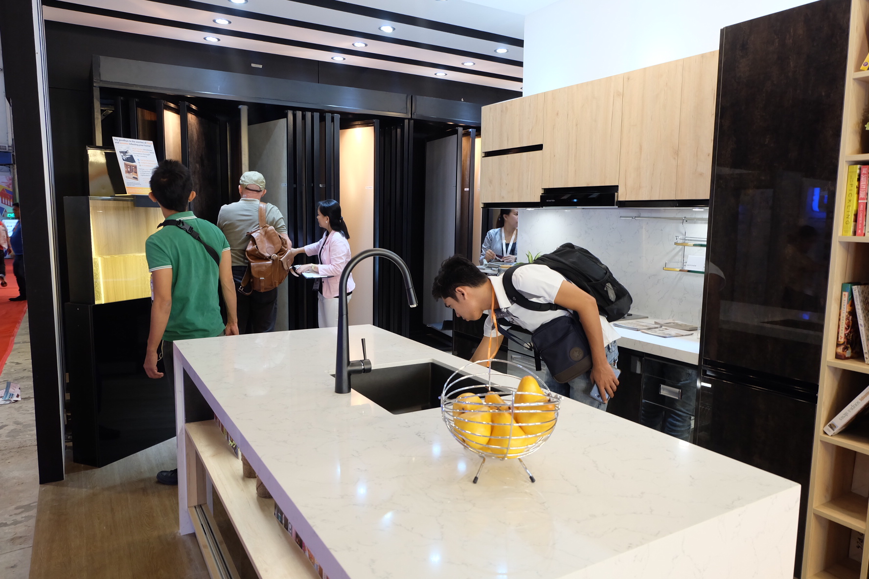 Ideal Home Showcases Modern Custom Modular Cabinets at Worldbex (2018)