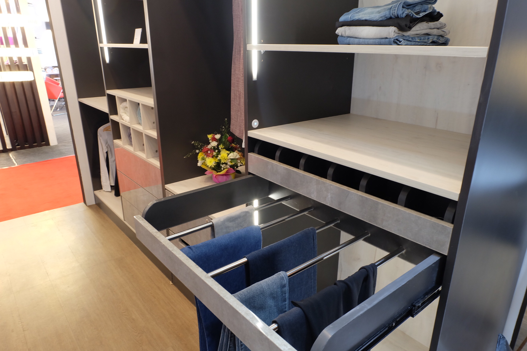 Ideal Home Showcases Modern Custom Modular Cabinets at Worldbex (2018)