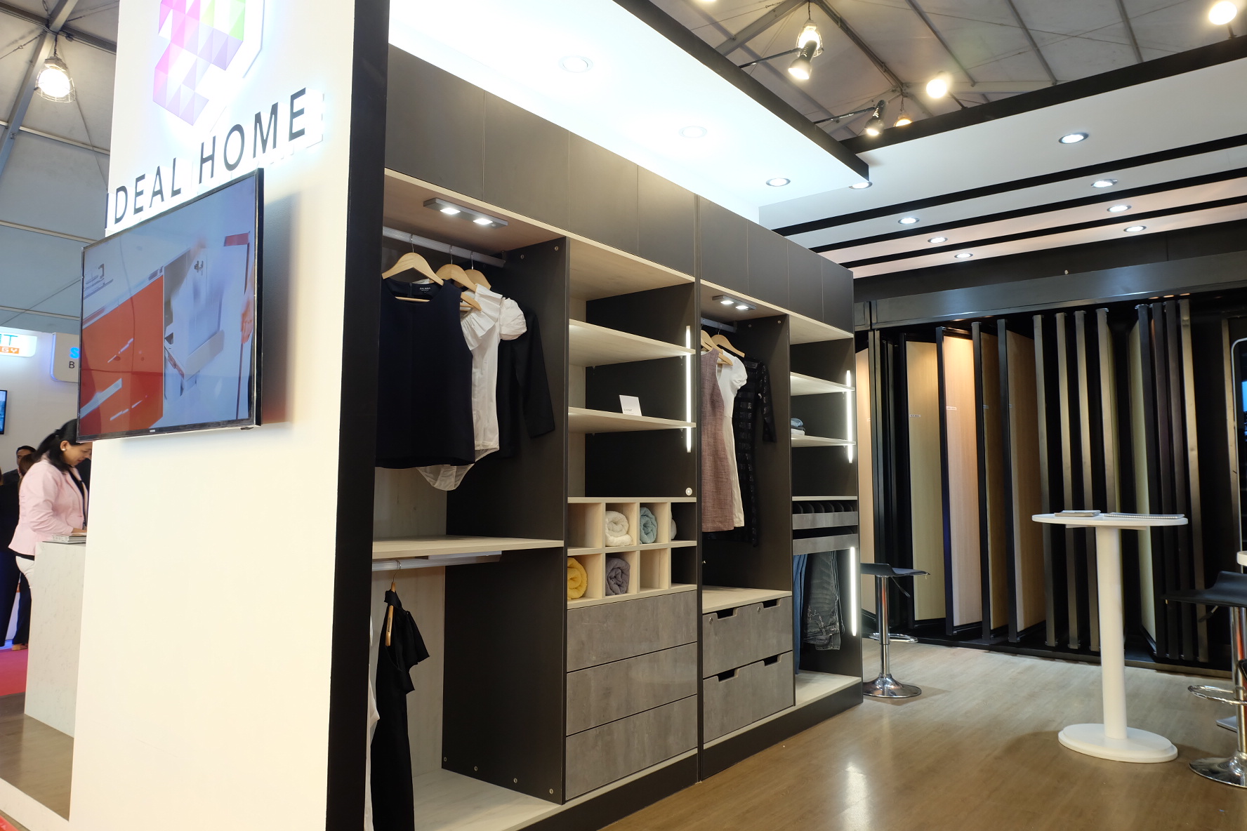 Ideal Home Showcases Modern Custom Modular Cabinets at Worldbex (2018)