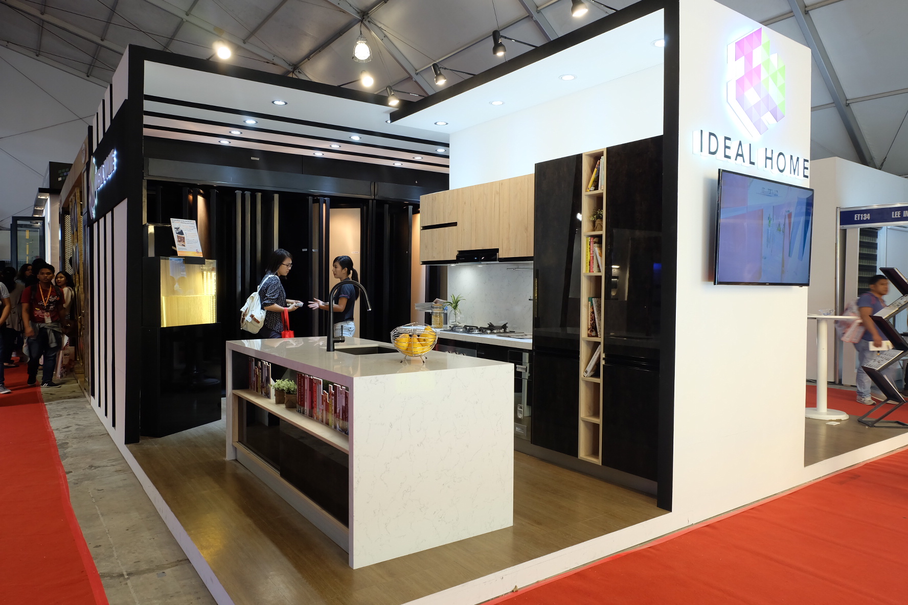 Ideal Home Showcases Modern Custom Modular Cabinets at Worldbex (2018)