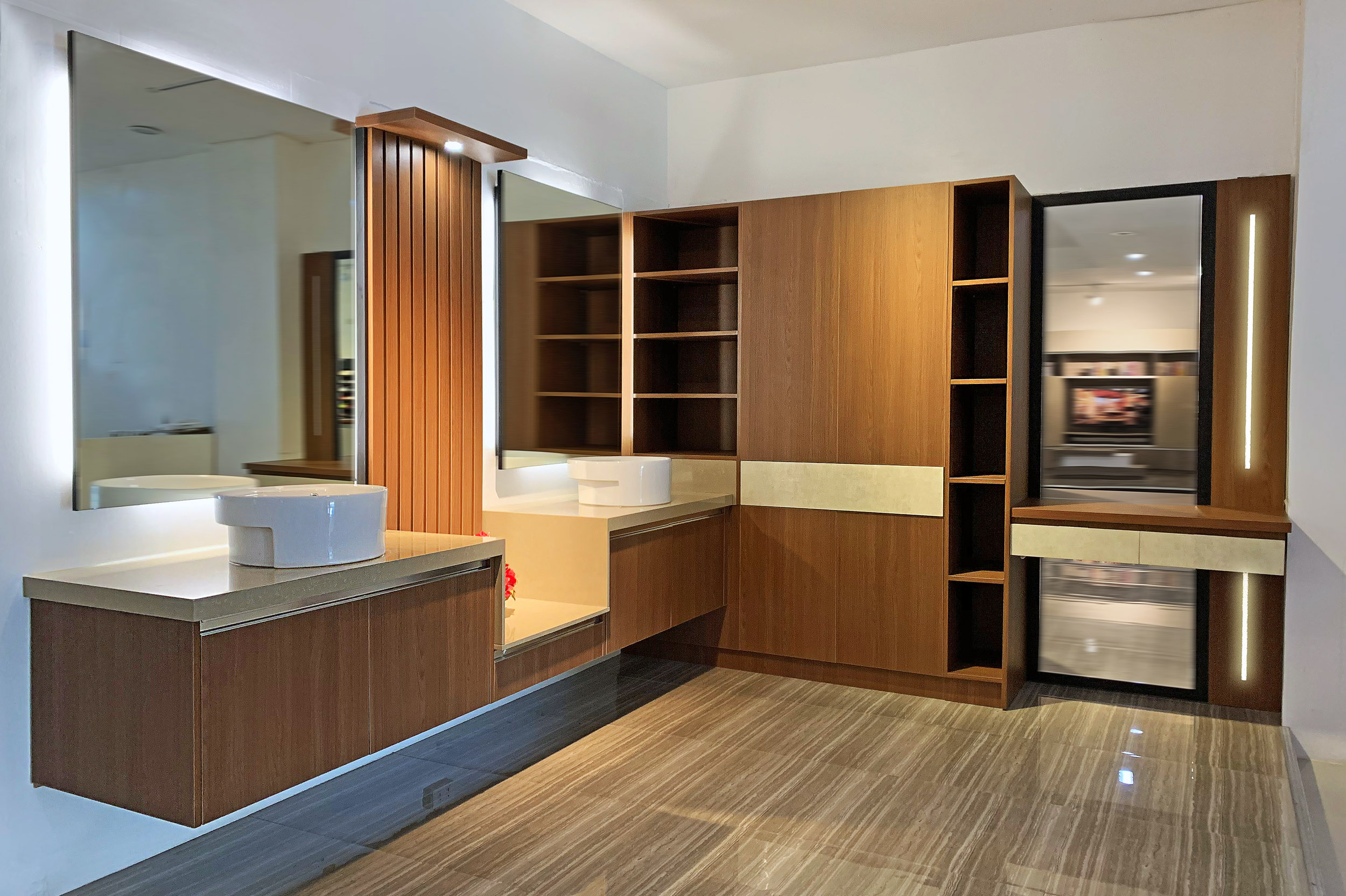 Vanity on sale with cabinet