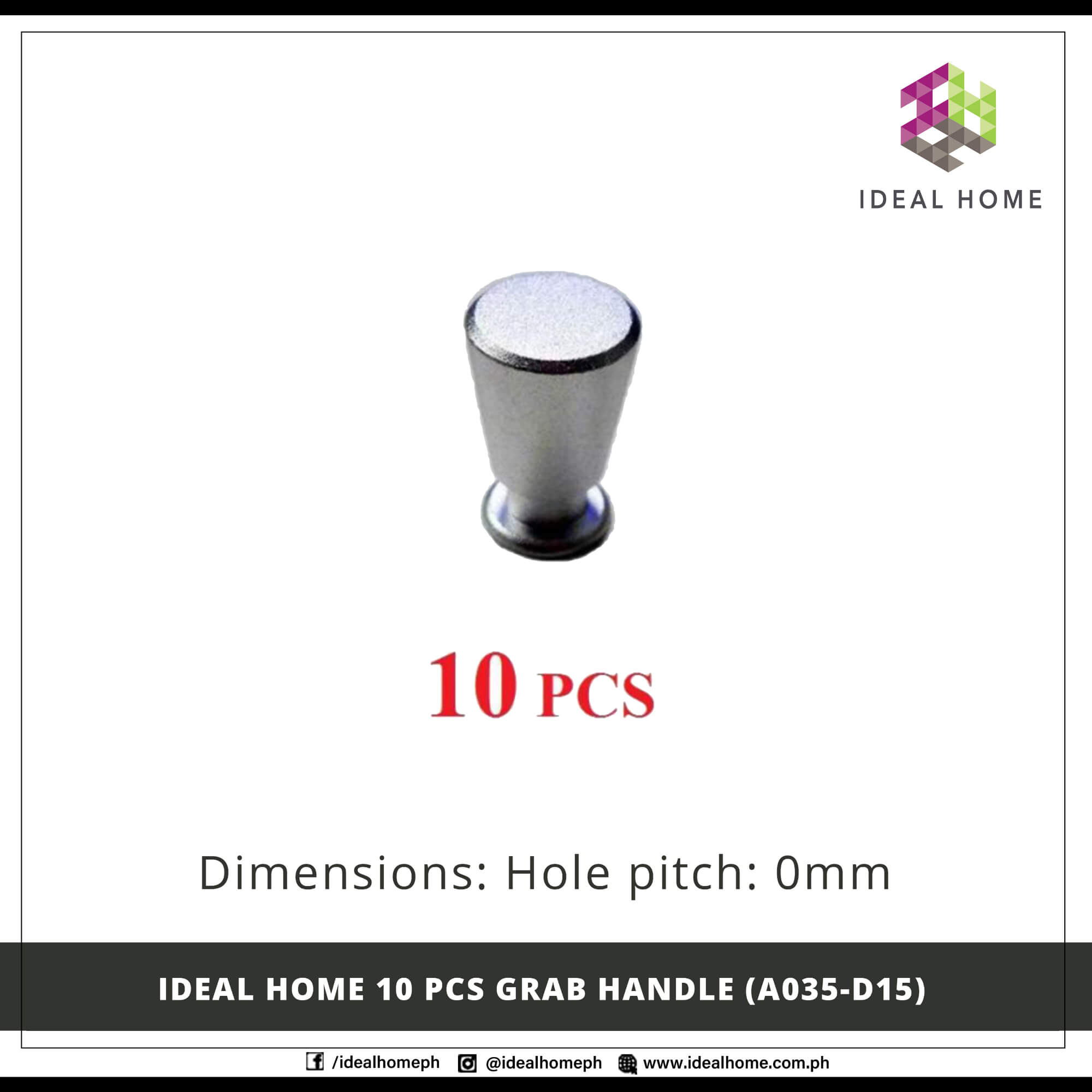 10 PCS Grab Handle (A035-D15)