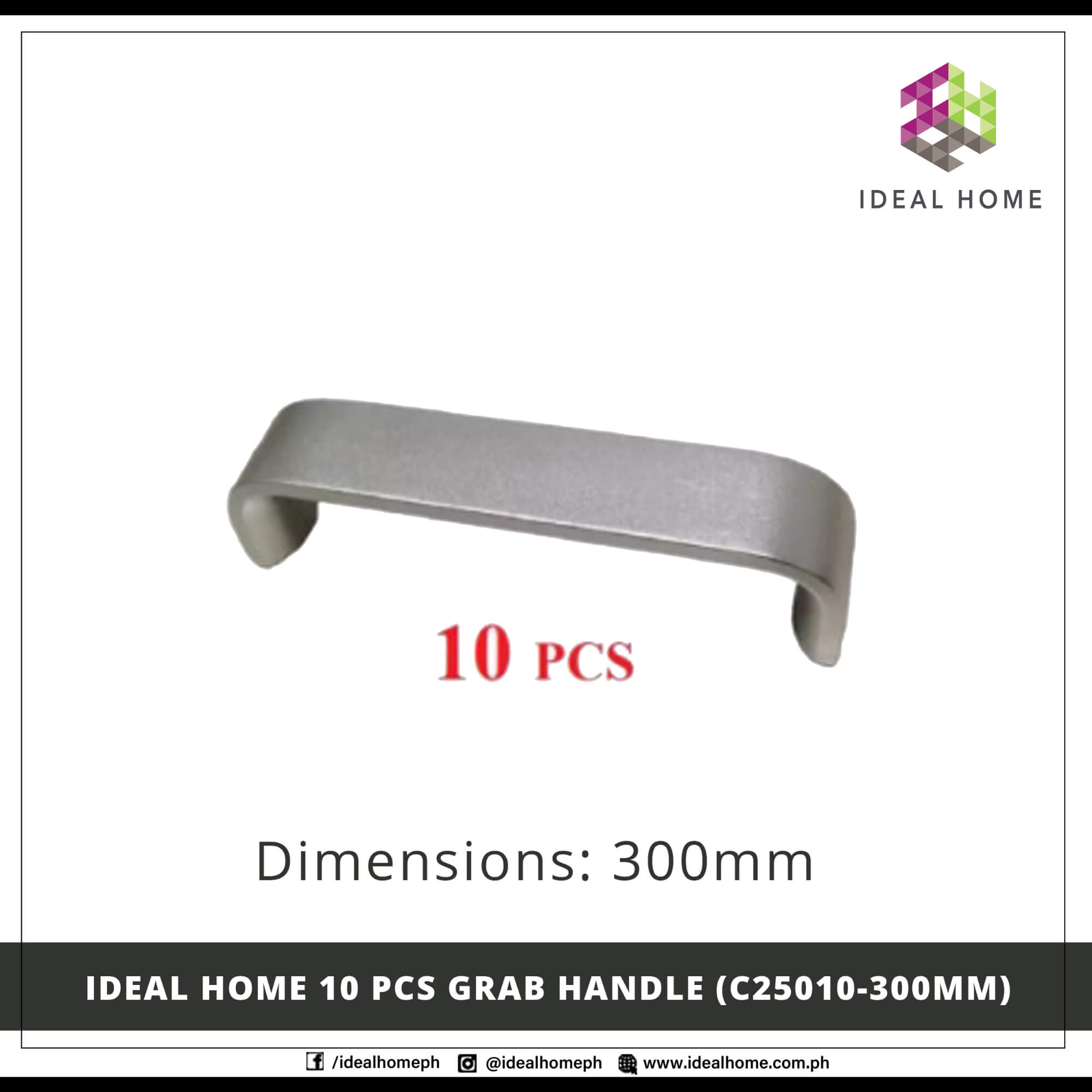 10 PCS Grab Handle (C25010-300mm)