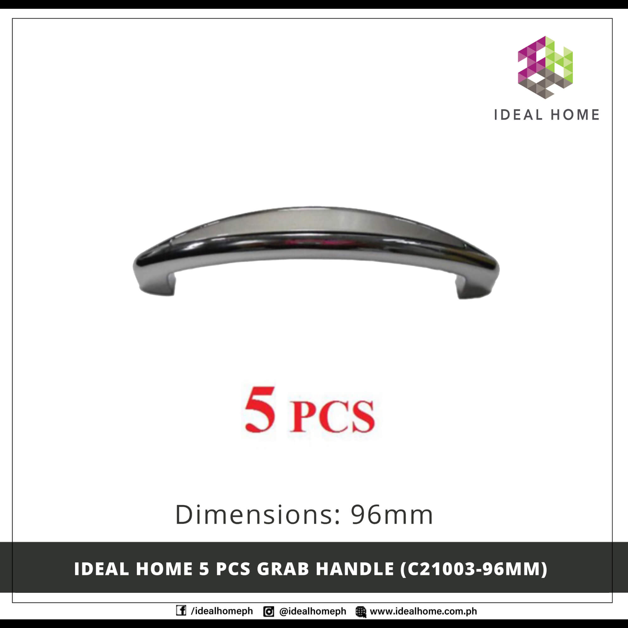 5 PCS Grab Handle (C21003-96mm)