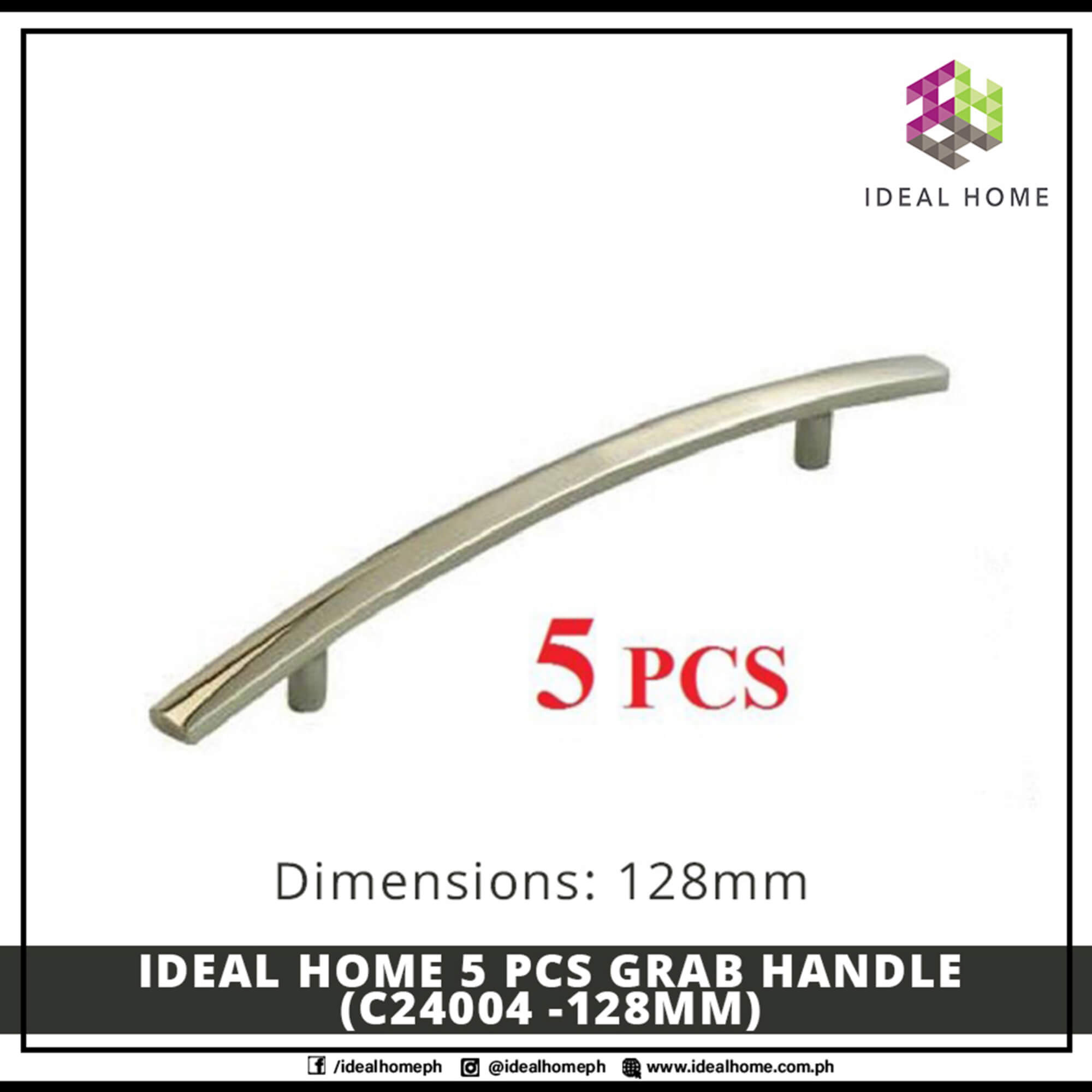 5 PCS Grab Handle (C24004 -128mm)