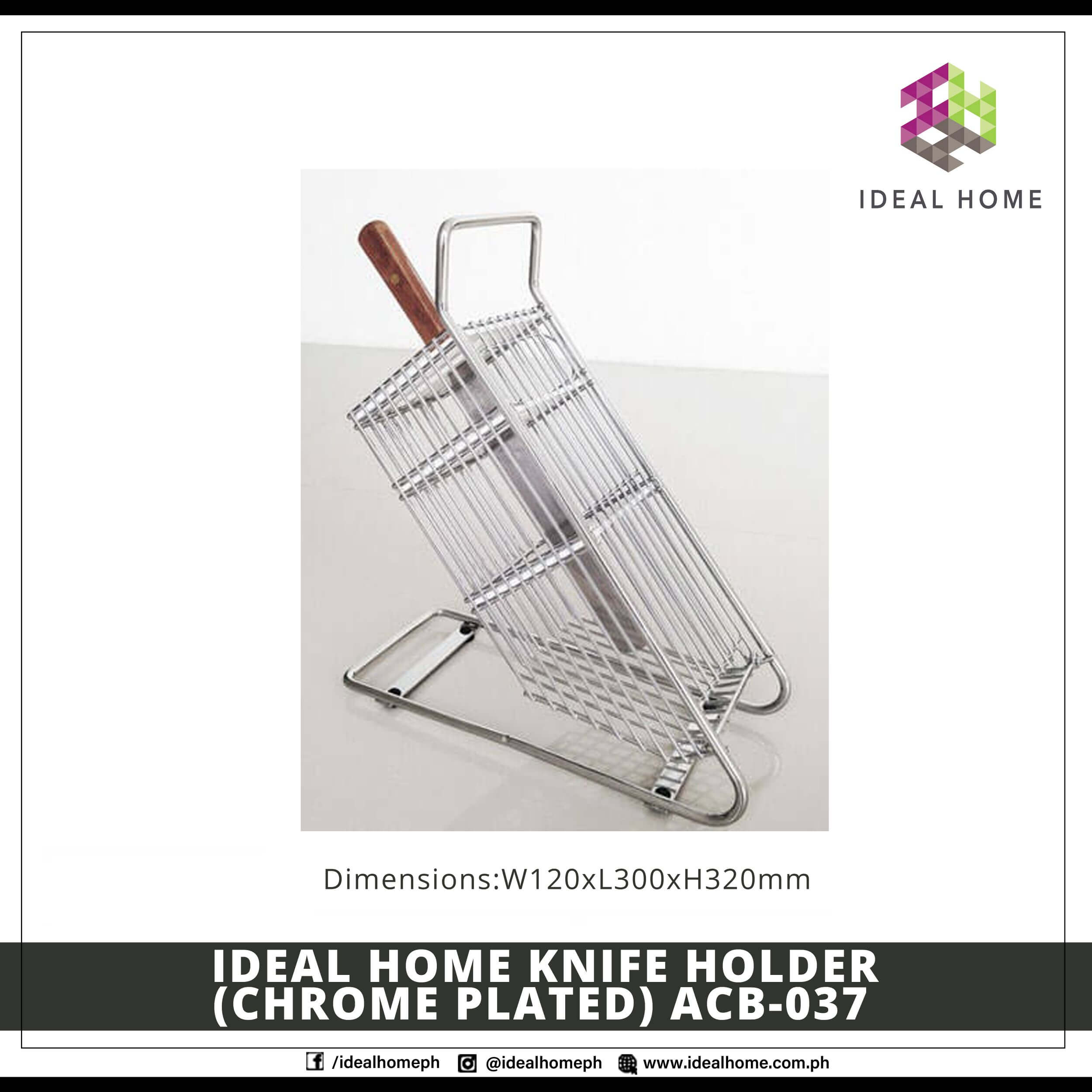 Knife Holder (Chrome Plated)